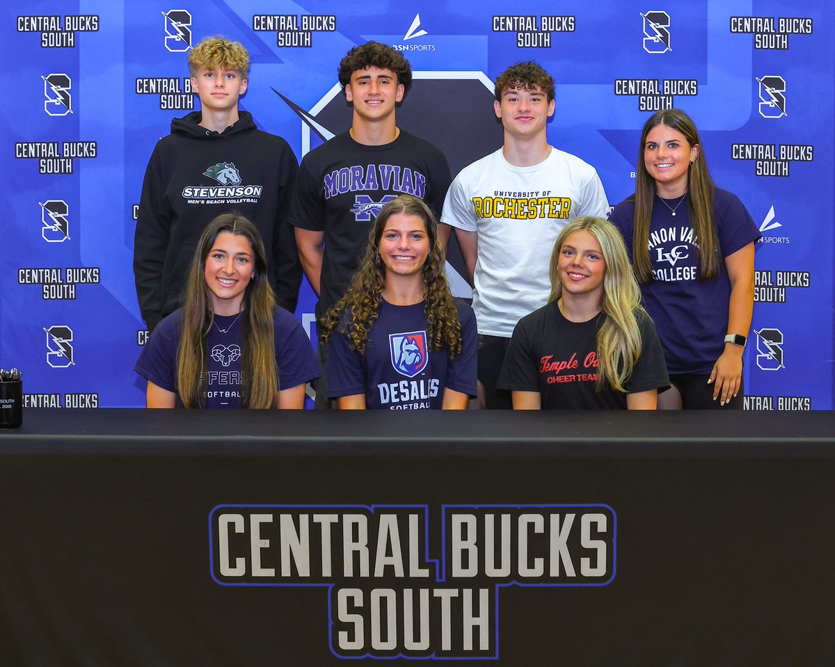 Hey <a href="/CBSouthHS/">CB South</a> please join us in congratulating our student-athletes, who signed their National Letter of Intent this afternoon to continue their athletic careers at the collegiate level! Best of luck and well done! #ROW #CBSouthAthletics