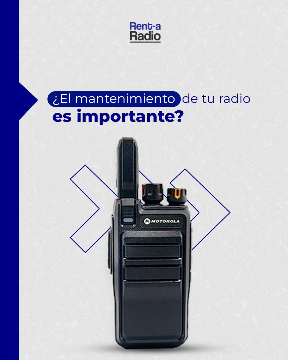RentaRadioLA's tweet photo. ⏰🔧¡importantísimo!

Así como cualquier equipo, los radios también necesitan mantenimiento para que su funcionamiento sea óptimo.

👉Ya es hora de acudir al taller para una sesión de mantenimiento.

#radio #radios #valencia #venezuela #carabobo #comunicación #taller  #maracay https://t.co/YrgyD3MOsj