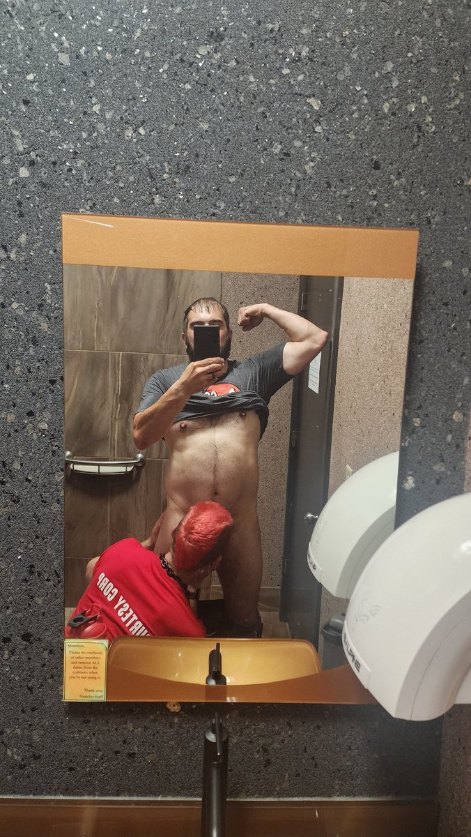 Getting naughty at the gym with <a href="/sirteddy1984/">SirTeddy</a> ! @alpha_colt #gaysub #gayjock #cagedjock #gaySlave  #gaypup #humanpup #gay #NSFW #teamlocked