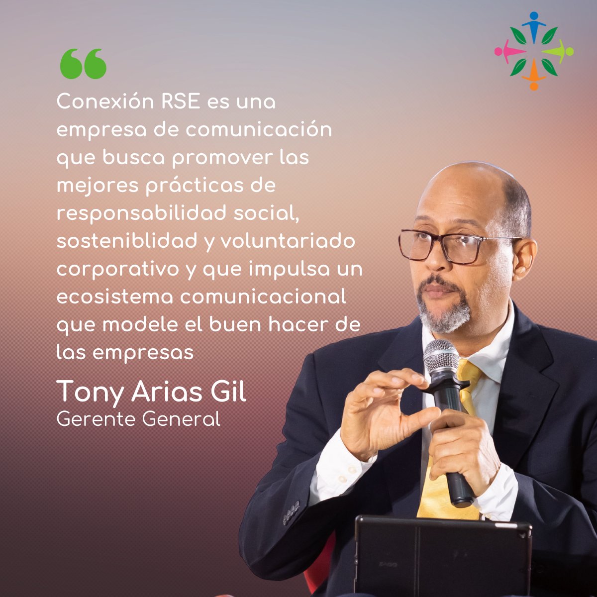 Sexto aniversario de #ConexionRSE y nuestro gerente general <a href="/tonyariasgil/">Tony Arias Gil</a>