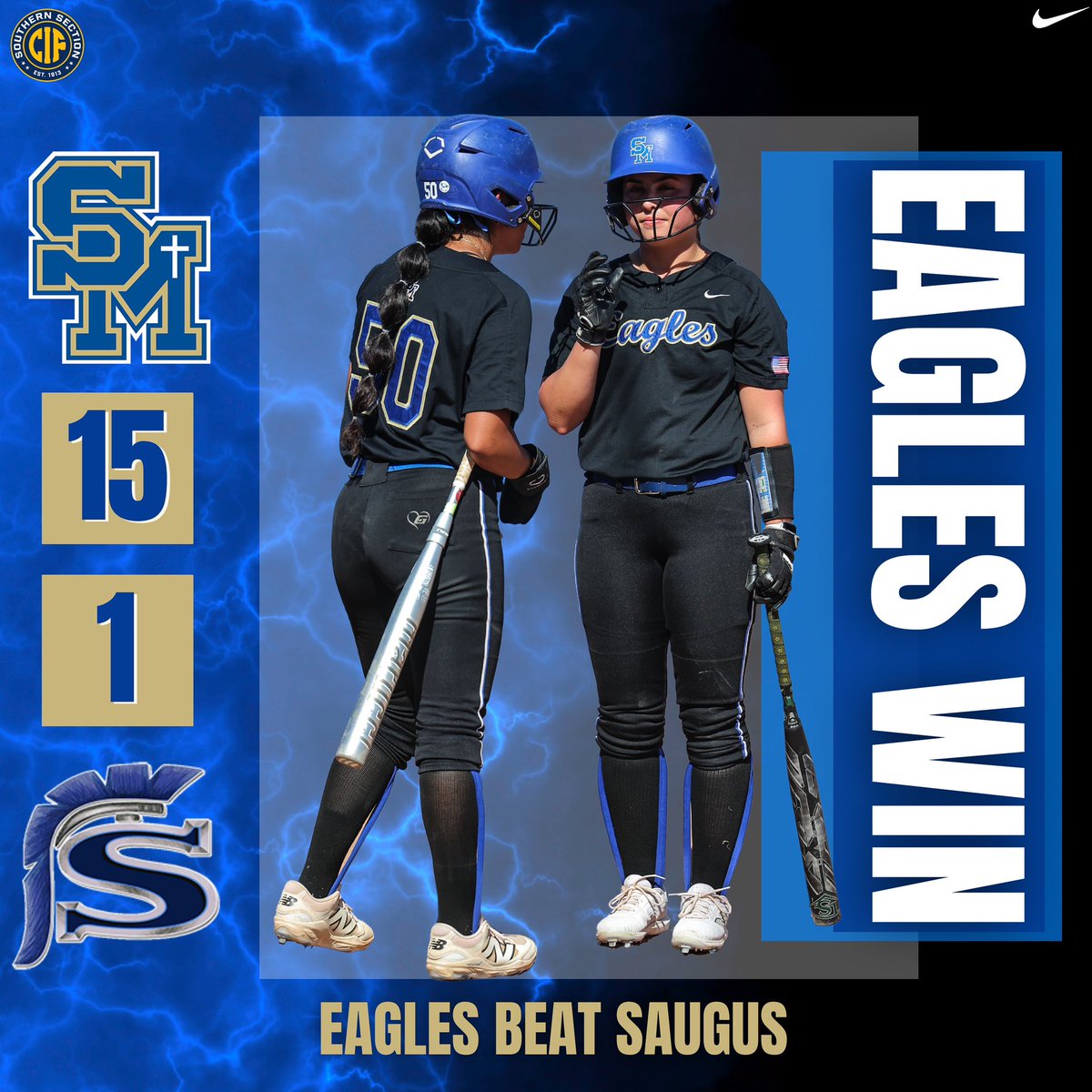 The Eagles came out swinging in the first round of CIF playoffs and are moving on to the second round! Catch them at home this Saturday as they take on Vista Murrieta High School in. Fill the nest you don’t want to miss it! 🦅