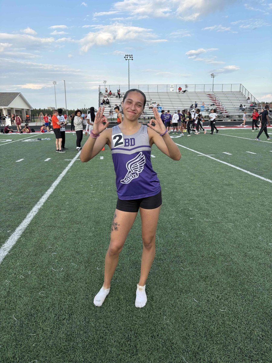 Amiah Rhodes scored 1, 2, and 3 at Marion County Championships, 400 meters, 200 meters &amp; Long Jump, Add in  a 2nd place 4x400 team.  This girl is on fire!!!