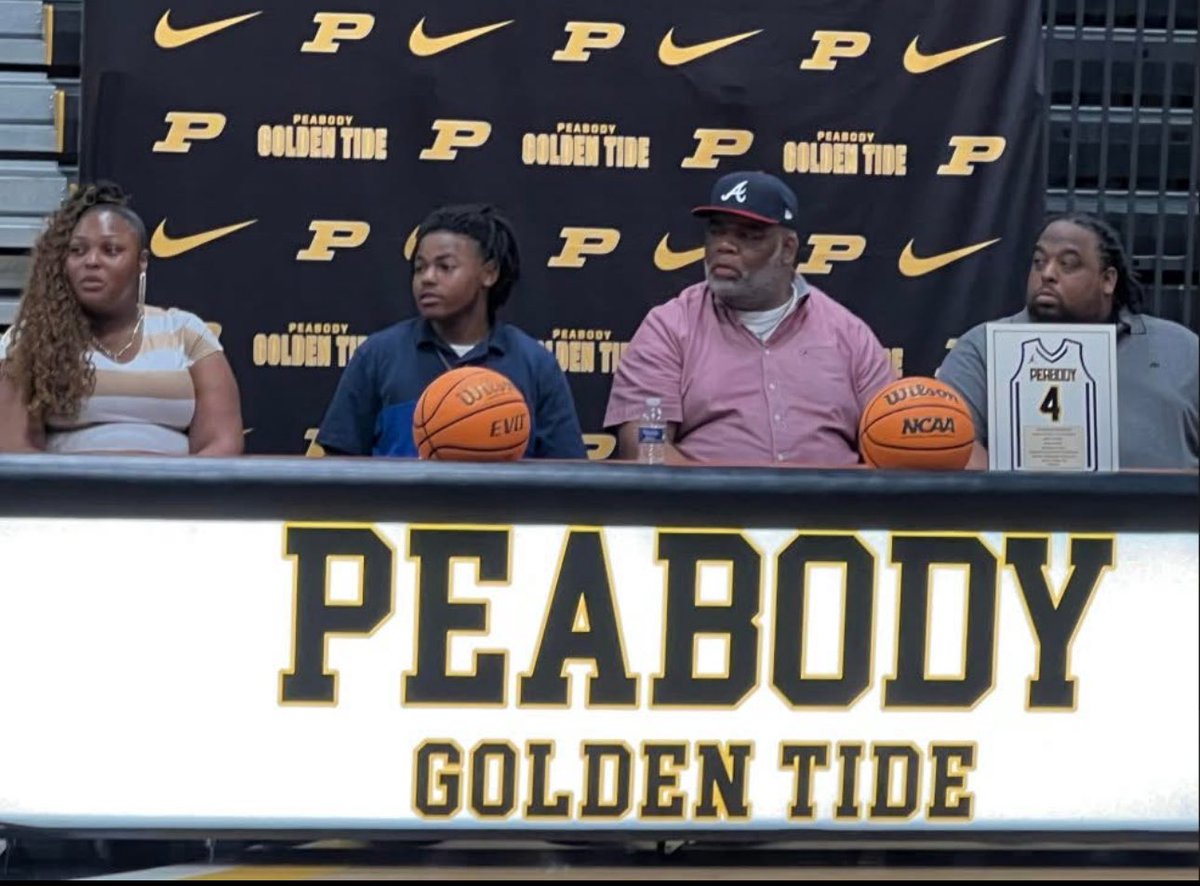 Another one, signed, sealed and delivered! We get kids to the next level at #Peabody #PHS #RollTide Congrats Mel! #Basketball You will be missed! 🏀🏀 #Program