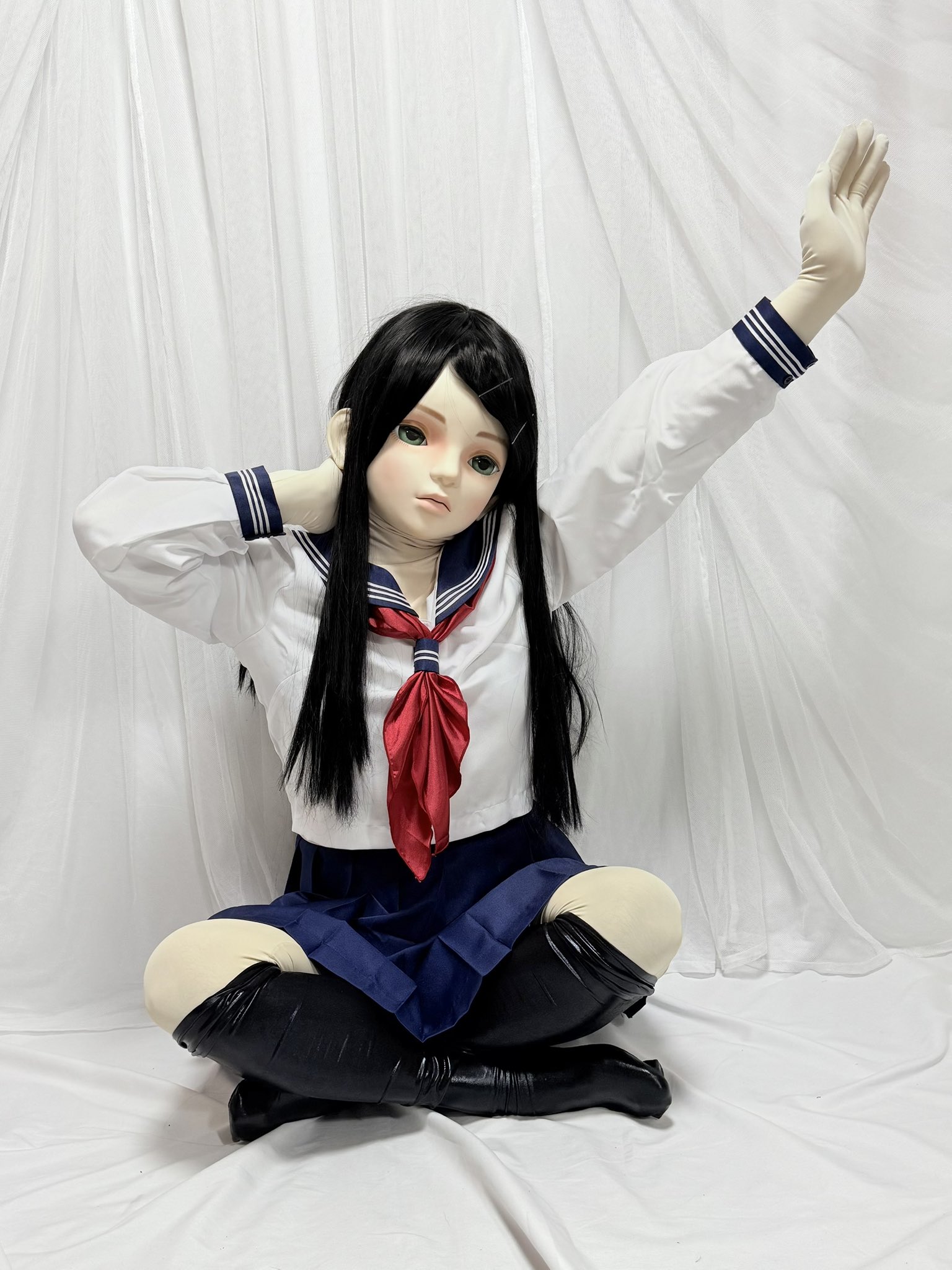 海外作家様　アートドール　着ぐるみを着た女の子 海外作家様 アートドール 着ぐるみを着た女の子 - メルカリ