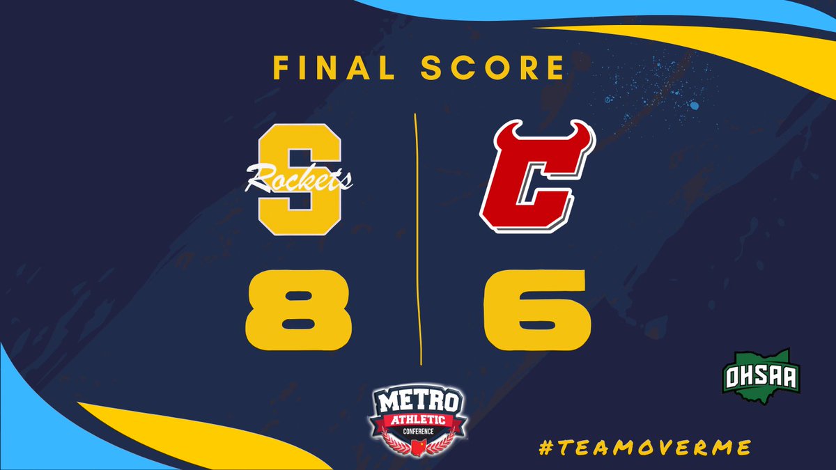 Final from American Legion Field. 15 hits and great bounce-back innings helped secure the W today! Congrats to Brett Epple for his first varsity win and also to Nolan Kuhne for his first varsity hit and RBI! #TeamOverMe