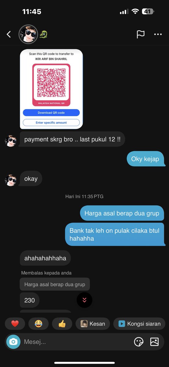 boy1144933's tweet photo. Hati hati dengan mamat ni geng. Smlm jam 11 lebih buat live dia promot video link bila org lain dh bank in terus dia diam tak balas apa semua. Report jap acc dia geng. Kesian duit org dia tipu macam tu je https://t.co/vEP6zcmdB7