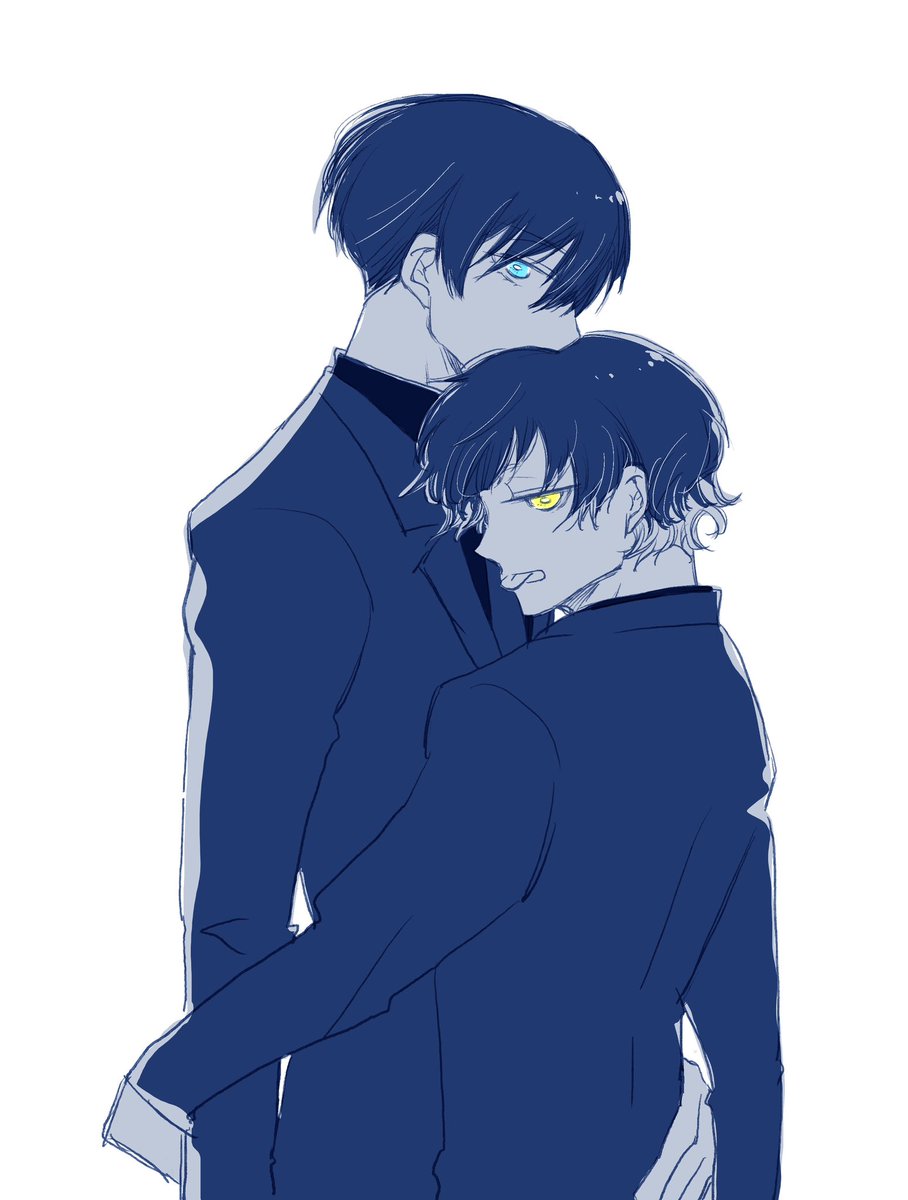 _hanamaki_BL_'s tweet photo. #りんばち版深夜の創作60分1本勝負 
@RB_wdwr
rnbc（概念）
大変お世話になりました。お題のおかげで描けたものが色々あったと思います。ありがとうございました…！ https://t.co/H5rv2Dzhe7