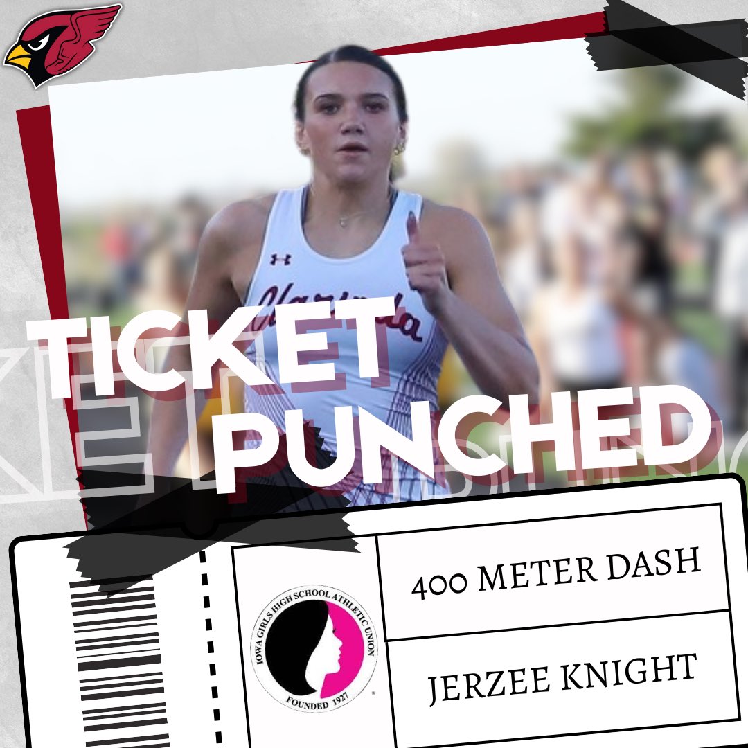 Boom! Jerzee Knight brings home gold in the 400m Dash and is State Bound! #BirdGang