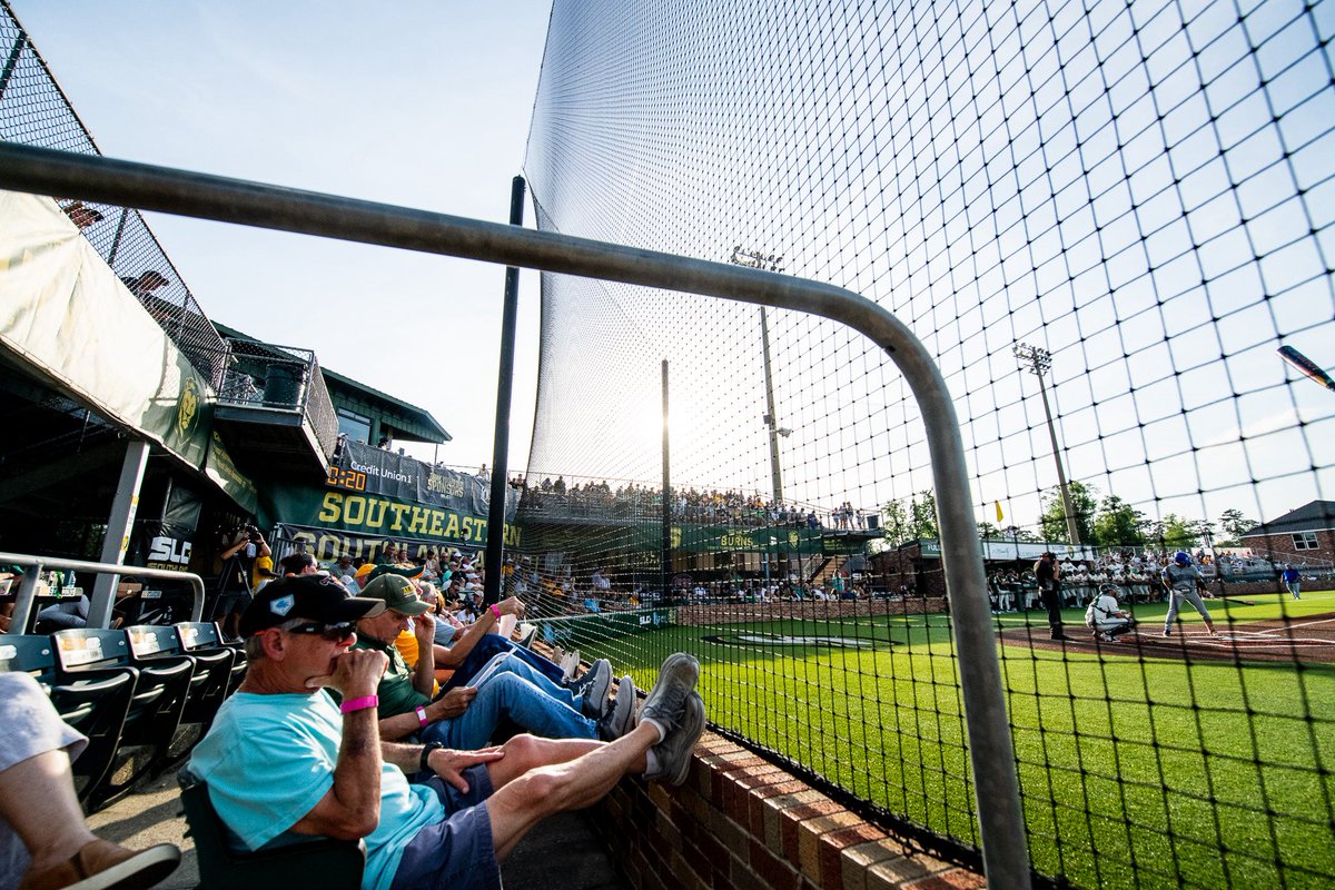 Southeastern Baseball (@lionupbaseball) on Twitter photo Couldn’t ask for a better crowd for Day 1️⃣ of the <a href="/SouthlandSports/">Southland Conference</a> Tournament!
LION UP
#LionUp | #HammondAmerica Couldn’t ask for a better crowd for Day 1️⃣ of the <a href="/SouthlandSports/">Southland Conference</a> Tournament!
LION UP
#LionUp | #HammondAmerica