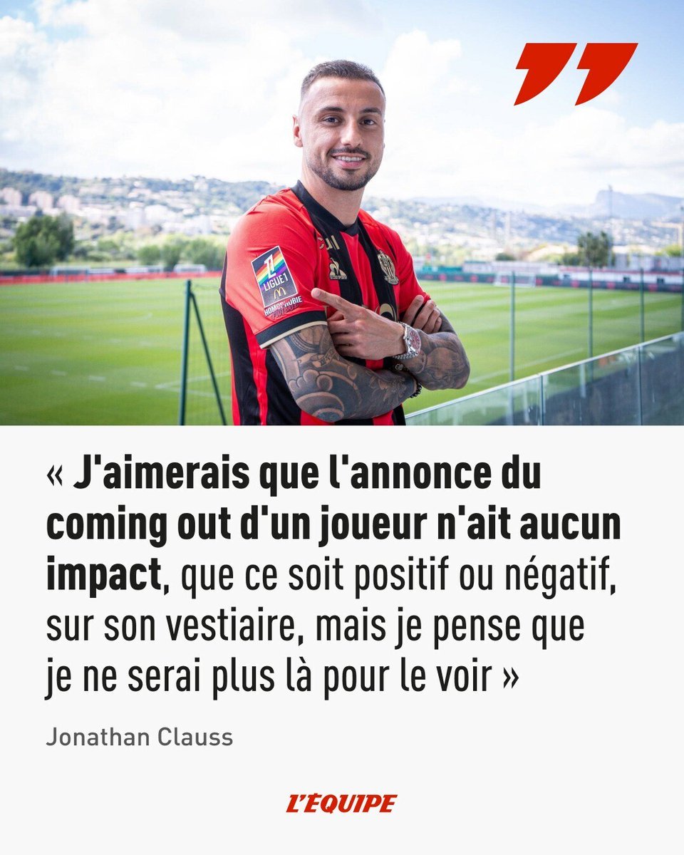 Jonathan Clauss affirme son soutien à la lutte contre l'homophobie et insiste sur la nécessité de sensibiliser les joueurs dès leur plus jeune âge, dans un sport où l'acceptation de l'homosexualité demeure selon lui loin d'être acquise
➡️ l.lequipe.fr/YYq