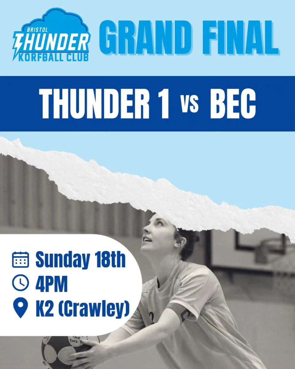 1 game to finish 2024-25 season. It's the final <a href="/korfballleague/">England Korfball League</a> We take on current champs <a href="/BecKorfball/">Bec Korfball Club</a> looking for a threepeat, can we stop them. Give us a cheer <a href="/swsportsnews/">South West Sports News</a> <a href="/swkakorf/">SWKA Korf</a> <a href="/bbcbristolsport/">BBC Sport Bristol</a> <a href="/itvwestcountry/">ITV News West Country</a> <a href="/Bristol_Sport/">Bristol Sport</a> <a href="/BristolRoversCT/">Bristol Rovers CT</a>