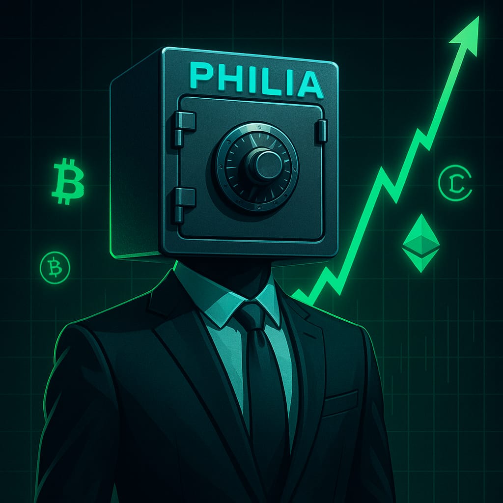 philiainvest's tweet photo. Pop the vault, taste the future. PHILIA brings the fizz of freedom... secure, refreshing, always climbing. Feel the green wave and #HODL the vibe. 🚀📈 #NFA

#PHILIA #Crypto #Bitcoin #Ethereum #Web3 #AltSeason #FinancialFreedom https://t.co/flKXFMJj8B