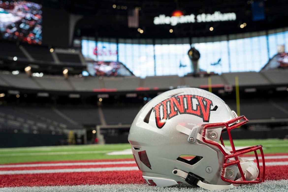 After talking to <a href="/M_Bure/">Coach M. Bure</a> from <a href="/unlvfootball/">UNLV Football</a>. I’m truly blessed to receive another full ride.#BEaREBEL <a href="/BrandonHuffman/">Brandon Huffman</a> <a href="/GabriellDTaylor/">Alaska Chosen</a> <a href="/davewiljr/">Coach Wilson</a> <a href="/NickFarman55/">Nick Farman M.S.</a>