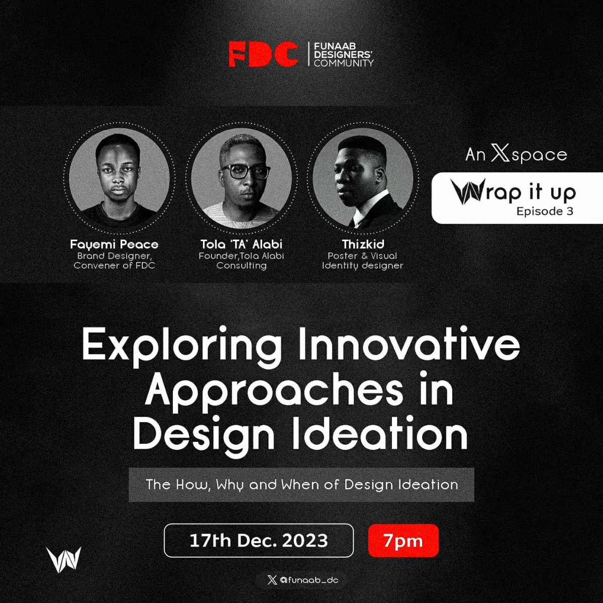PeaceCr8es's tweet photo. Since it's Throwback Thursday I decided to share this with y'all.

13th May, 2023. Myself and my team launched @funaab_dc

I conceived a dream of having a Designer's Community in FUNAAB and shared with great minds who supported and started it up with me.

I teamed up with  @Volvox_Da_Force , Ayobami Adewunmi, Kreative brain, @Hobeejay_grafix @thezenithlinksz . 

From starting a community to hosting several great creatives and mentors on the Twitter space that the community birthed.

So much was learnt from @ta_alabi @Hobeejay_grafix @Obaafolayannn @adenipekun_tobi, Stan Nwaeze, Kareem Oluwatimilehin.

God bless you all.

I am reliving some of those conversations now and they have been helpful as I proceed in the design space.