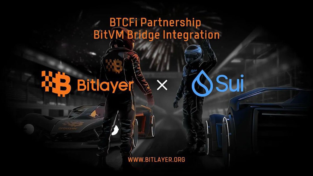 Everything bigger with SUI (203)

“Bitlayer”

<a href="/BitlayerLabs/">Bitlayer BitVM</a> is launching Peg-BTC (YBTC) on <a href="/SuiNetwork/">Sui</a>. A secure, trustless way to use Bitcoin in DeFi.