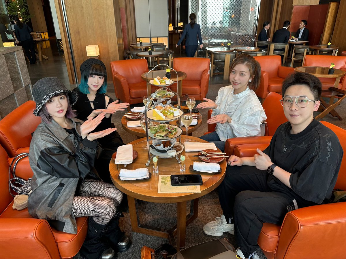 每次来日本都能认识新朋友，感觉真的很开心~☺️