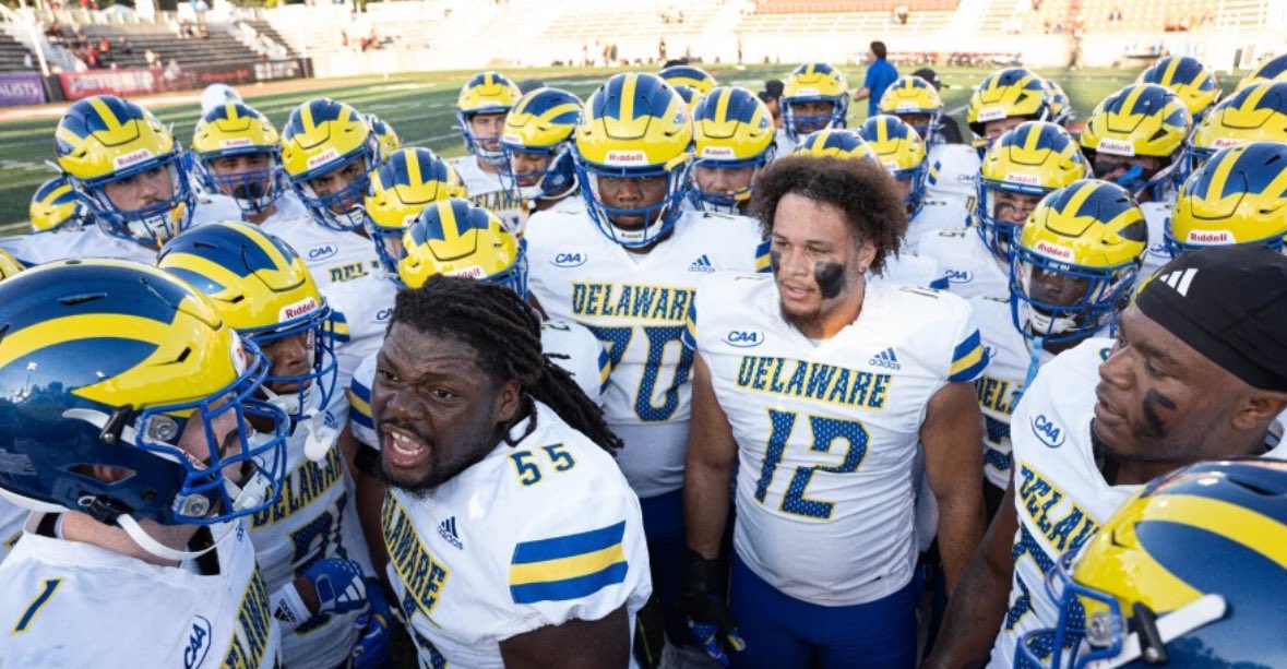 With a great talk with coach Hawkins I’m blessed to receive my 2nd division 1 offer from Delaware