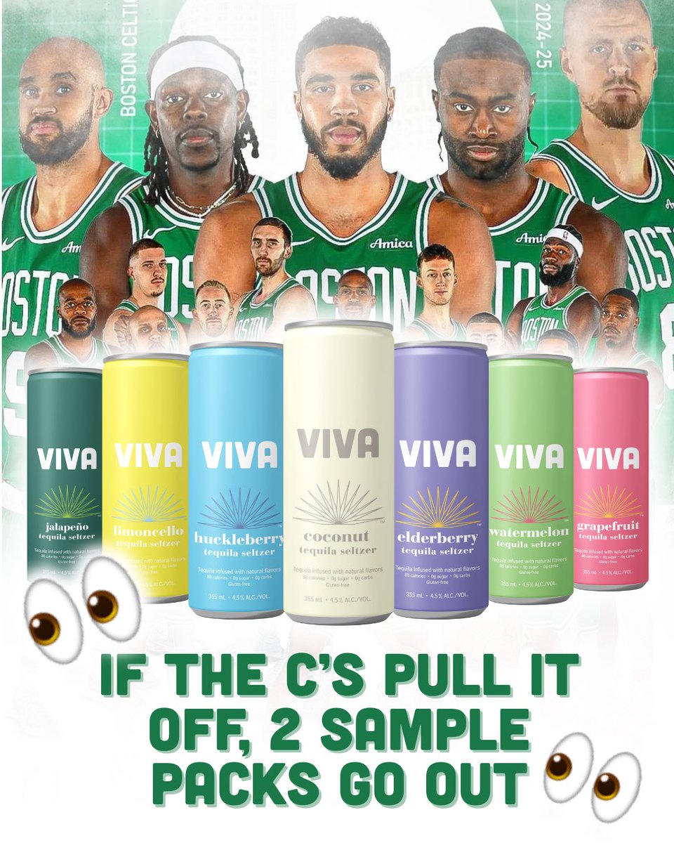 vivaseltzer's tweet image. If the @celtics complete the comeback against the @nyknicks, we’re giving away our new sample pack to 2 lucky fans. Like & repost to get in on it 👀🔥☘️ must be following to enter!