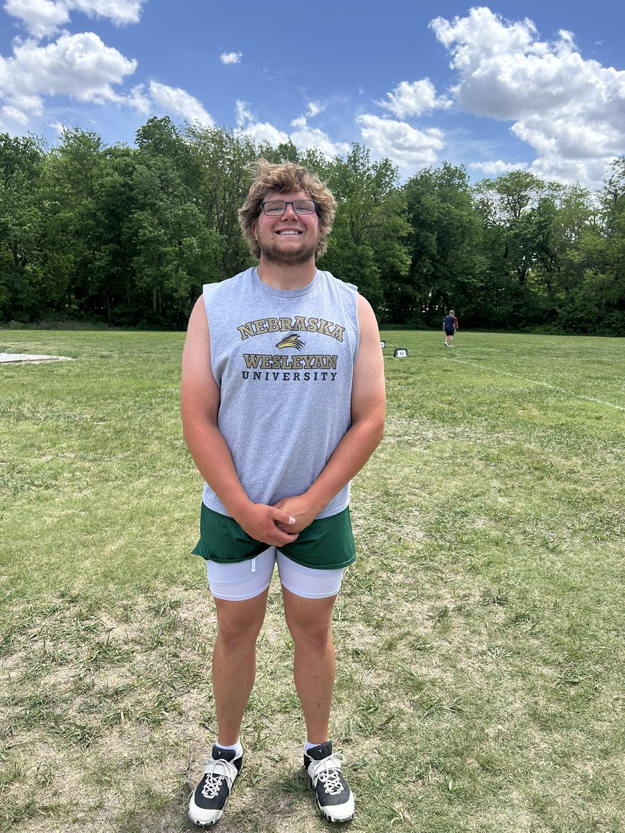 Gavin Kelch punches his ticket to Burke! 

District C-1 Champion in the Discus.  166’10”