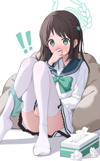 アイリ…それ私のハンカチなんだけど…? 