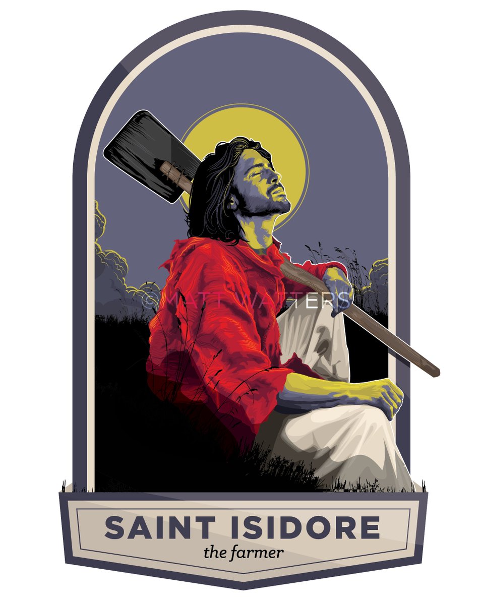 Happy Feast Day of St. Isidore the Farmer!

Today, we honor St. Isidore, the patron saint of farmers. A simple farmer in 12th-century Spain, Isidore labored tirelessly in the fields, offering his daily toils to God. Despite his poverty, he shared what little he had with those in