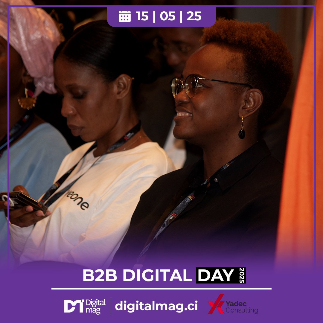 digital_magci's tweet photo. ✅ Retour sur image de la première du B2B Digital Day 2025 qui s'est déroulé avec succès !
🟢 Nous vous donnons RDV demain à partir de 09H à Novotel Abidjan Marcory (Côte d'Ivoire)
#Digitalmagci #transformationpublique #digitalpublicservice #AfriqueNumérique #FinTech https://t.co/QISLtDkjhd