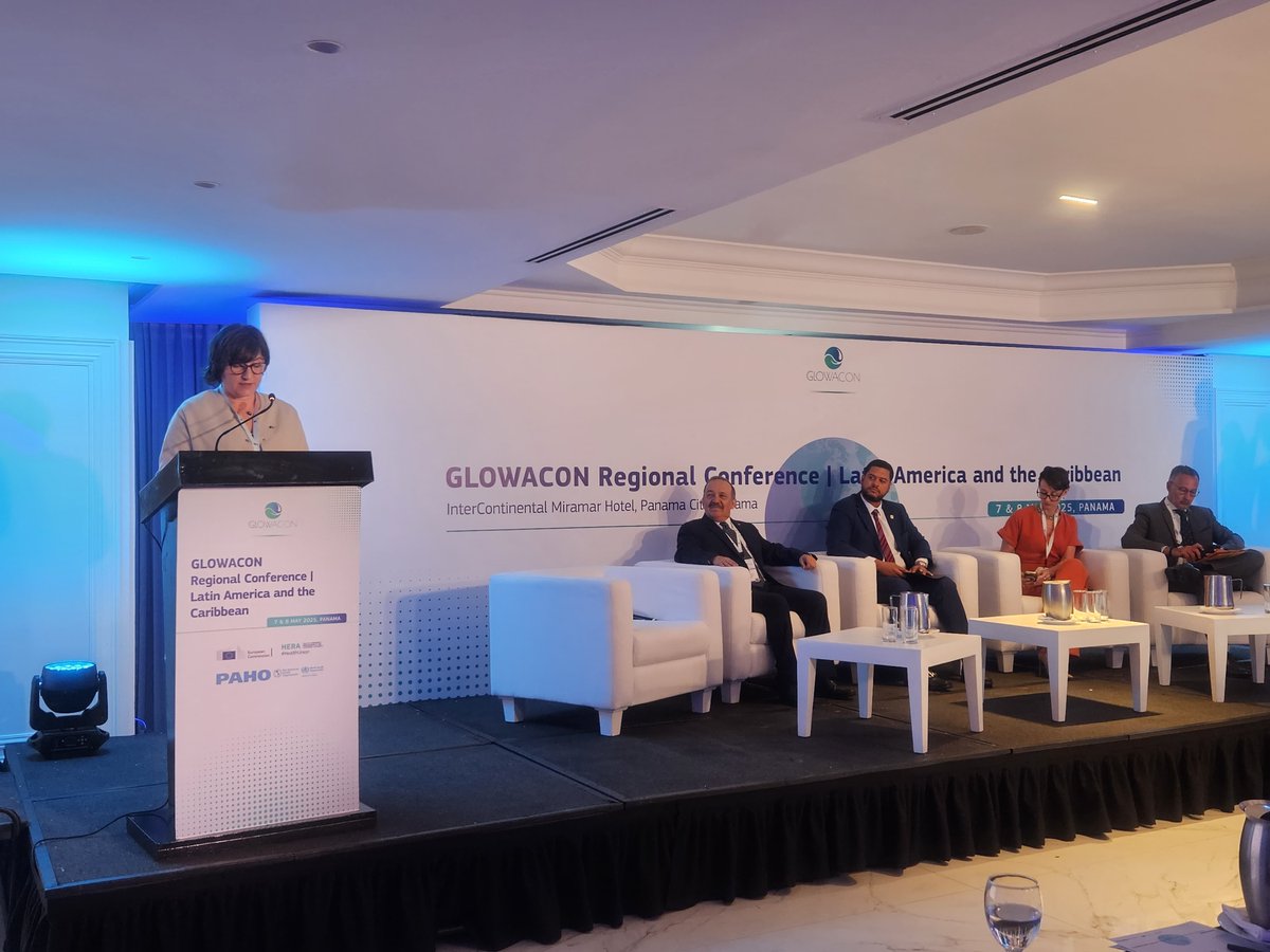 UEenPanama's tweet image. La conferencia regional GLOWACON buscó reforzar la seguridad sanitaria, mejorar los sistemas de alerta temprana e incrementar la preparación para pandemias.
El manejo de aguas residuales es una herramienta innovadora para detectar y prevenir patógenos de forma temprana. 💦