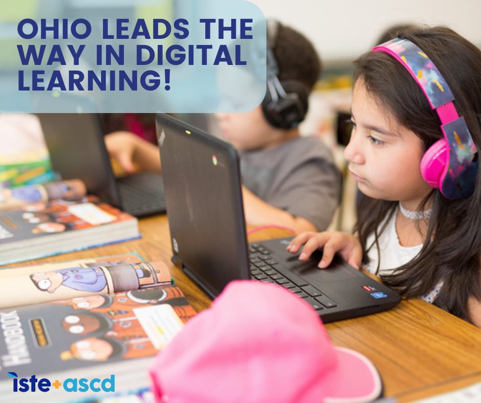 ISTEofficial's tweet image. Ohio’s adoption of the ISTE Standards is backed by 79 ISTE Certified Educators—leaders ready to support your rollout.
Let ISTE+ASCD help expand your team’s impact.
🔗 hubs.ly/Q03mRHKw0
📩 hubs.ly/Q03mRJ070
#ISTEStandards #OhioEd