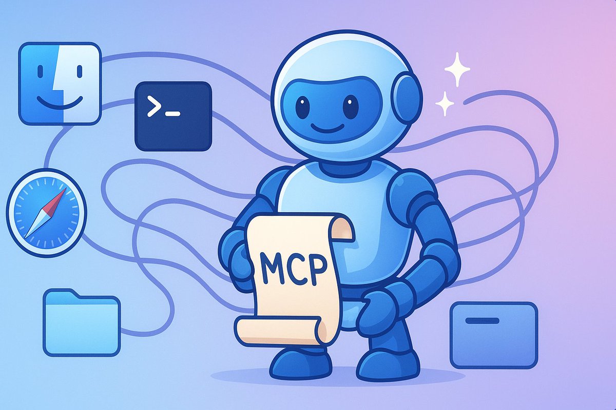 steipete's tweet image. Say hi to little macos-automator-mcp!

Now Cursor &amp;amp; co can control everything, use terminals, Chome or whatever on your system to debug completely autonomous. It&apos;s all about the loop, baby!
github.com/steipete/macos…