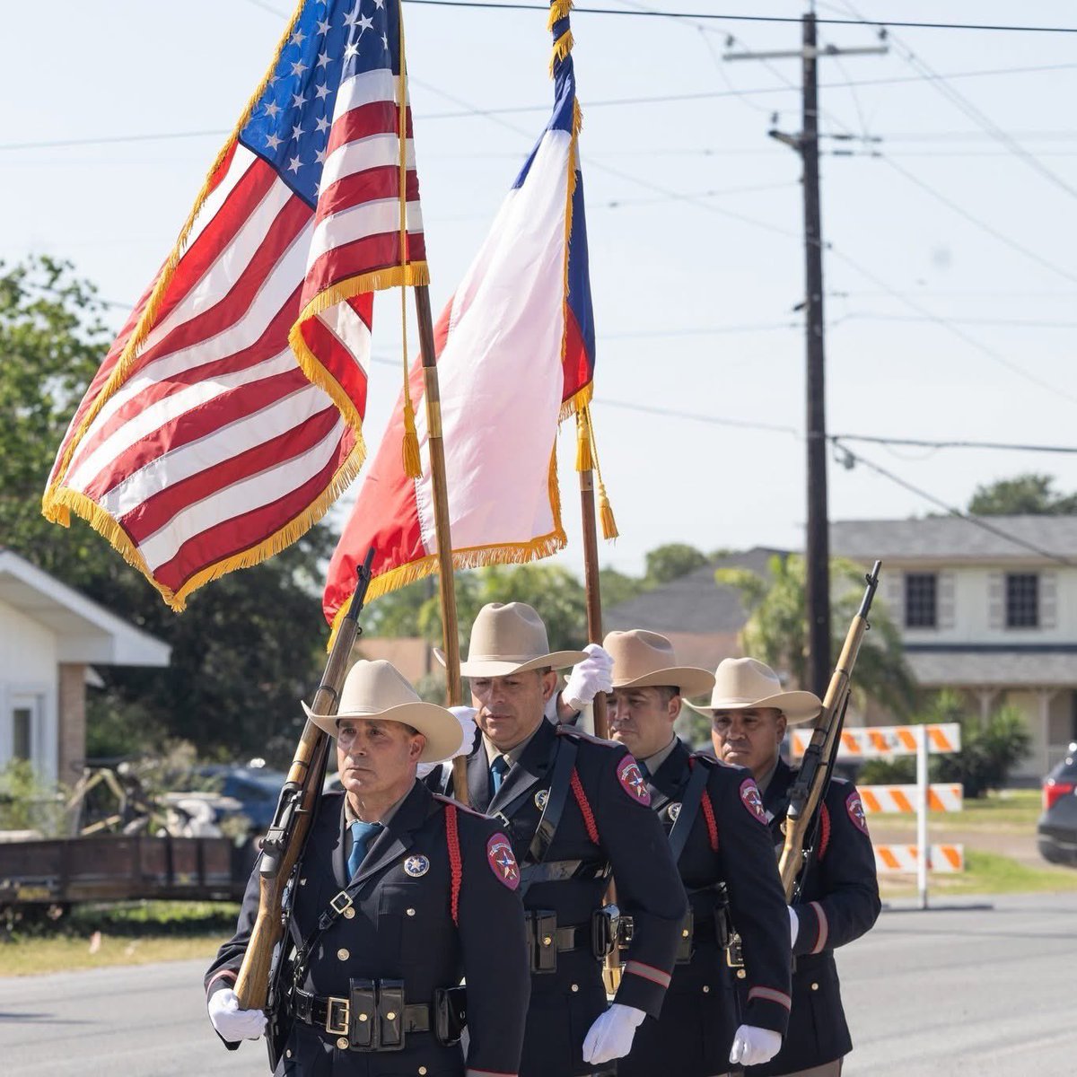 TxDPSSouth's tweet photo. 💙Always Remember. Never Forget.
This week, @TxDPS Troopers and leadership from the South Texas Region attended police memorial ceremonies across the area honoring the fallen who gave their lives in service.
Their sacrifice will never be forgotten.
#PoliceMemorialWeek https://t.co/gV3fYuhpTU