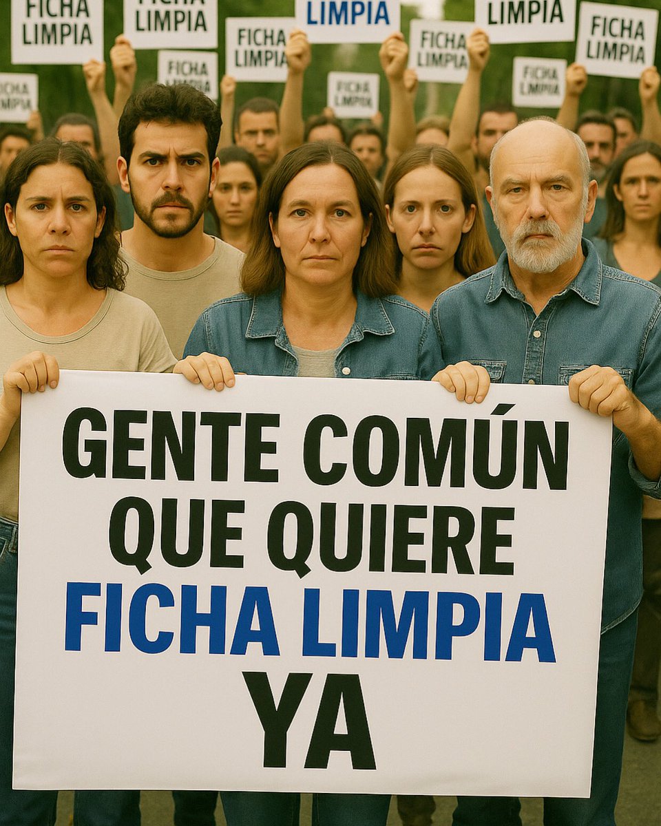<a href="/JMilei/">Javier Milei</a> Si estás de acuerdo con Ficha Limpia dale Repost