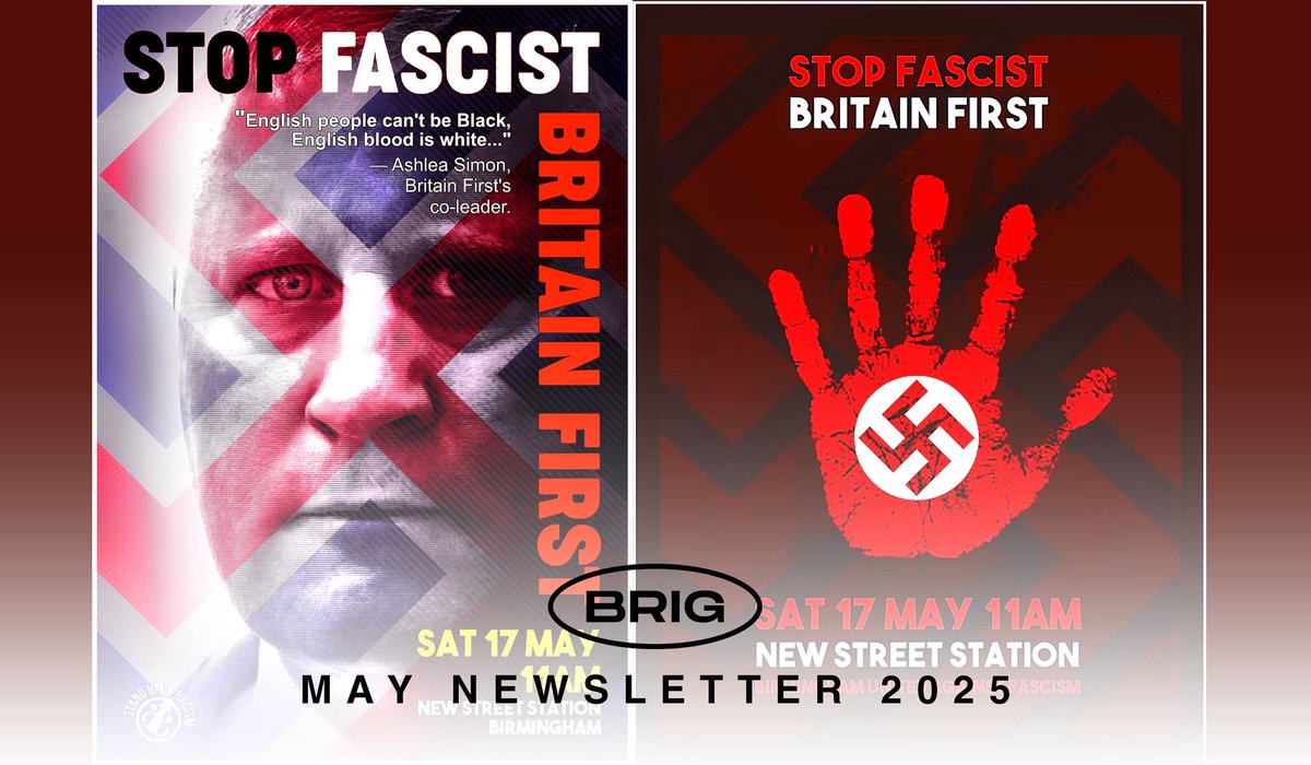 When Hate Marches, We Must Rise

BRIG’s latest newsletter calls for unity against the far-right Britain First march on May 17th. It features Mukhtar Dar’s compelling call to action, urging Birmingham to stand against hate.

📩 lnkd.in/eQe5zURH