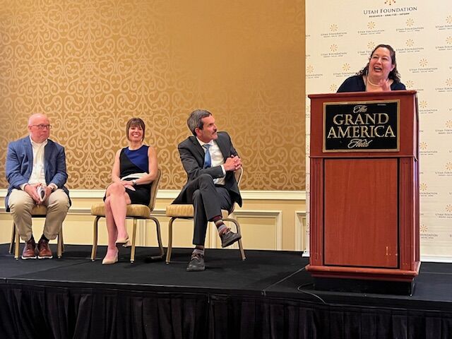 The Utah Foundation's 2025 Annual Luncheon featured insightful ideas, strong community, and plenty of dessert!
Read more about our 80th anniversary celebration here: utahfoundation.org/events/annual-…