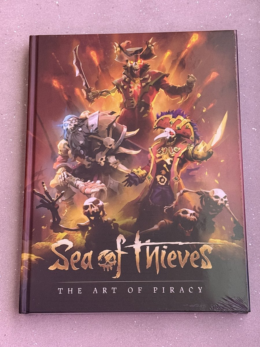 New Sea of Thieves the art of piracy art book arrived early 😍 #SeaOfThieves <a href="/SeaOfThieves/">Sea of Thieves</a>