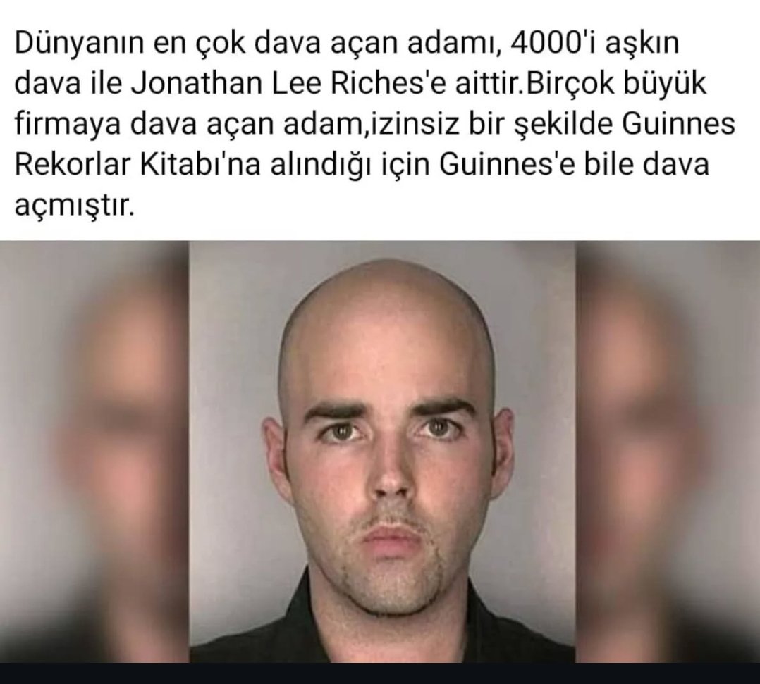 İşte Dava adamı...🥸
Bunu paylaştığım için umarım bana da dava açmaz...sfsfs