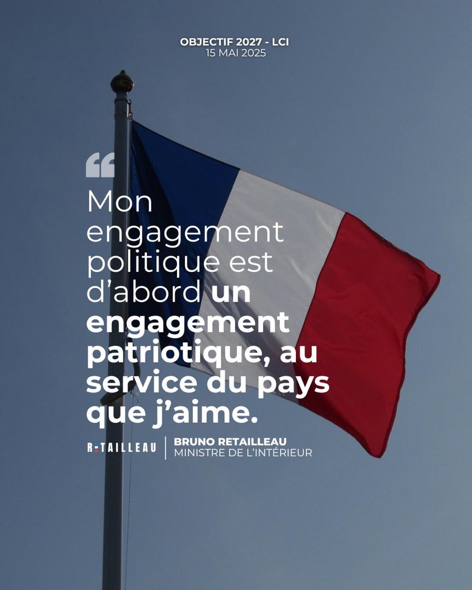 Bruno Retailleau tweet media