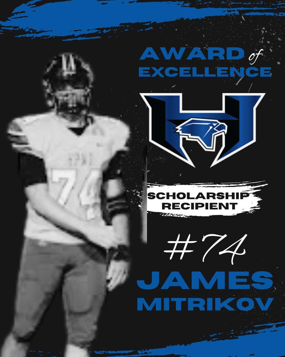 HebronFBBooster's tweet photo. 🎉 Big congrats to James Mitrikov, Award of Excellence Scholarship winner! 🏅 

🎓James is headed to Texas A&amp;M to study business! 📚🤠 

#hpnd #btw #TAMU #AggieBusiness https://t.co/kuIdUNvggd