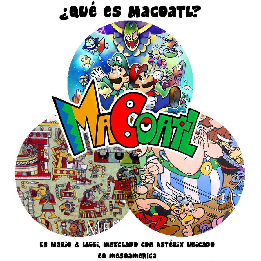 Checomal's tweet photo. En cuanto el tono, me gusta creer que #macoatl es como algo entre Mario Bros (en particular los RPGs) mezclado con Astérix pero ubicado en un mundo prehispánico. 🧵 https://t.co/qsEKdZCSpc