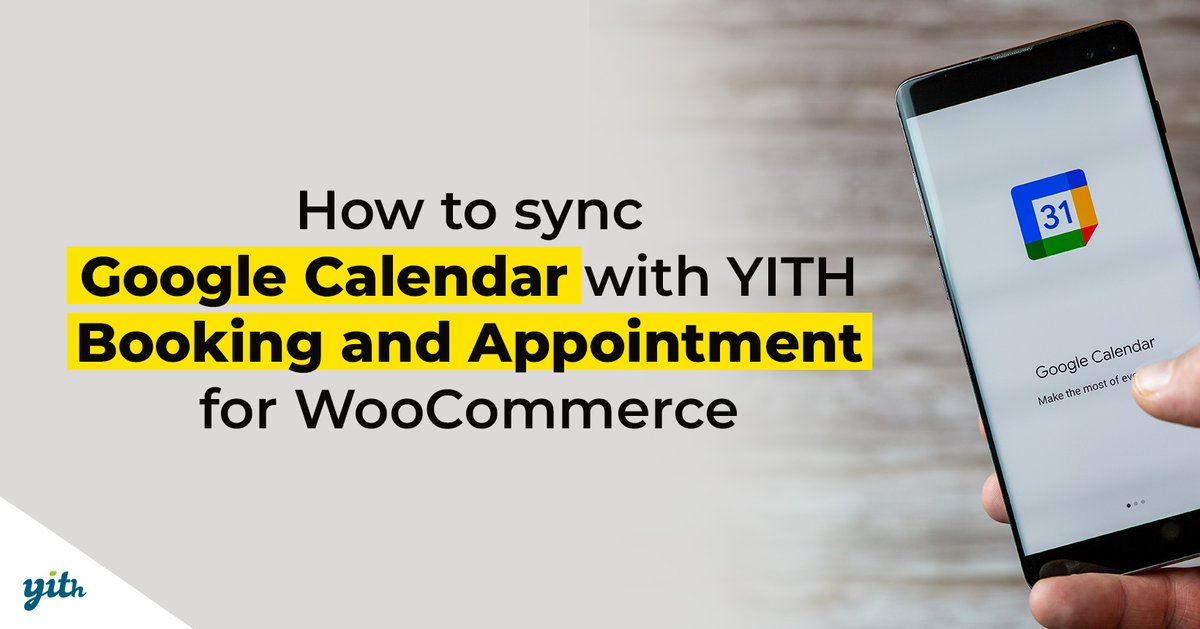 Your calendar is everything when running a booking website! 📆This is why we offer the possibility to sync your Google Calendar directly to your site. 🔥 Want to know how? Check out our step-by-step guide! ➡️ tinyurl.com/2ywhwnh5 #yithplugins