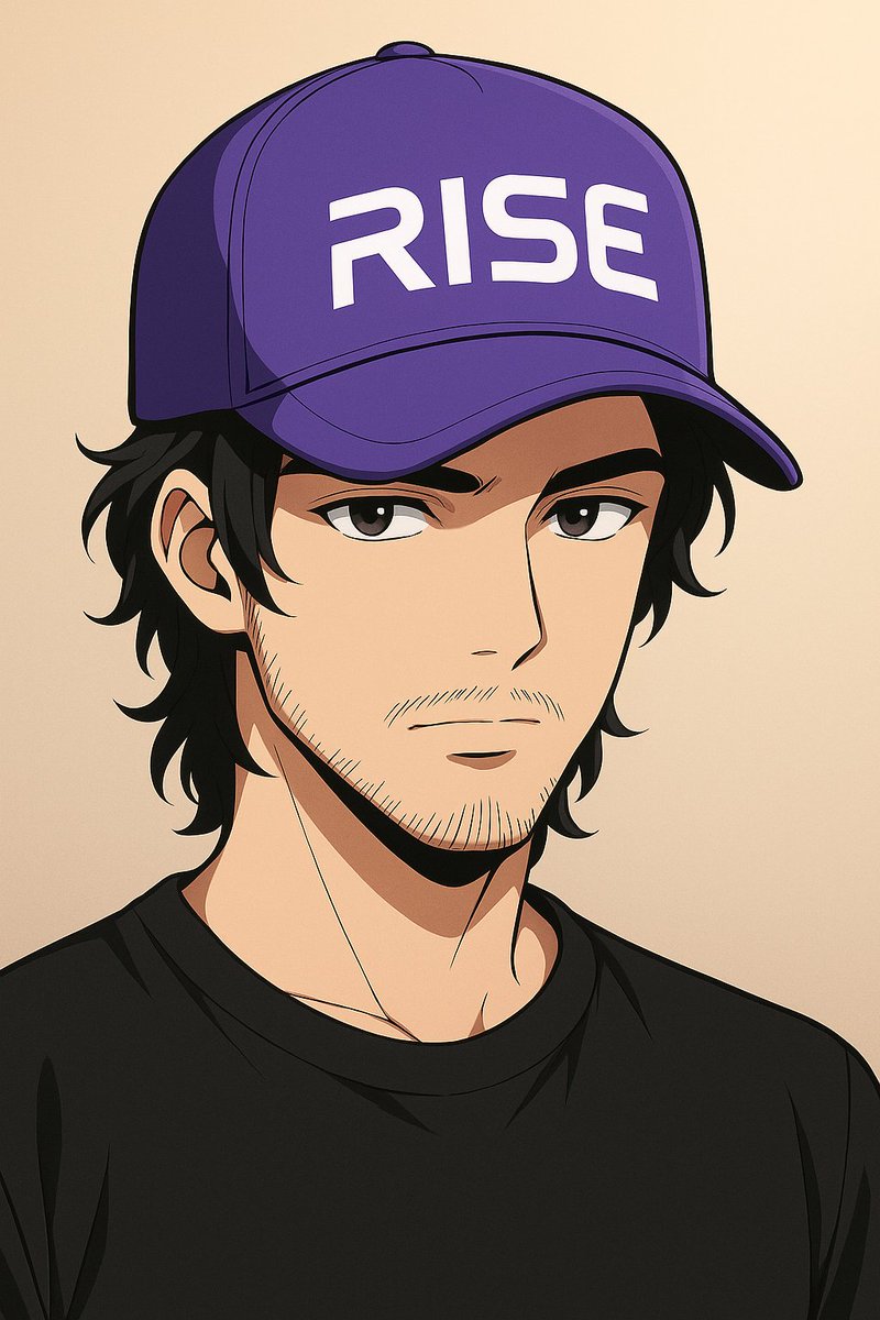 cactiium's tweet photo. Rocking the #RISE hat and showing love for the community! 🧢
 Let’s build the future of L2s together with @risechain  ⛓️#RISEChain #Testnet #Layer2 #CryptoPFP https://t.co/2ao3G13p7M