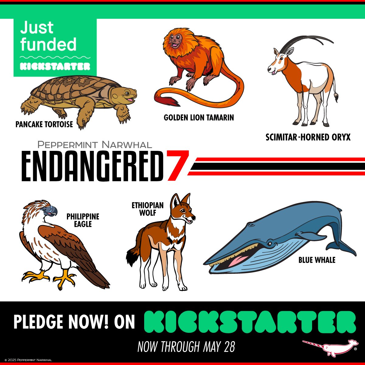 Peppermint Narwhal (@pepomintnarwhal) on Twitter photo NEW #PeppermintNarwhal Endangered 7 (enamel pin series) <a href="/Kickstarter/">Kickstarter</a> is FULLY Funded!
Don't miss out!
PLEDGE NOW: kickstarter.com/projects/peppe… NEW #PeppermintNarwhal Endangered 7 (enamel pin series) <a href="/Kickstarter/">Kickstarter</a> is FULLY Funded!
Don't miss out!
PLEDGE NOW: kickstarter.com/projects/peppe…