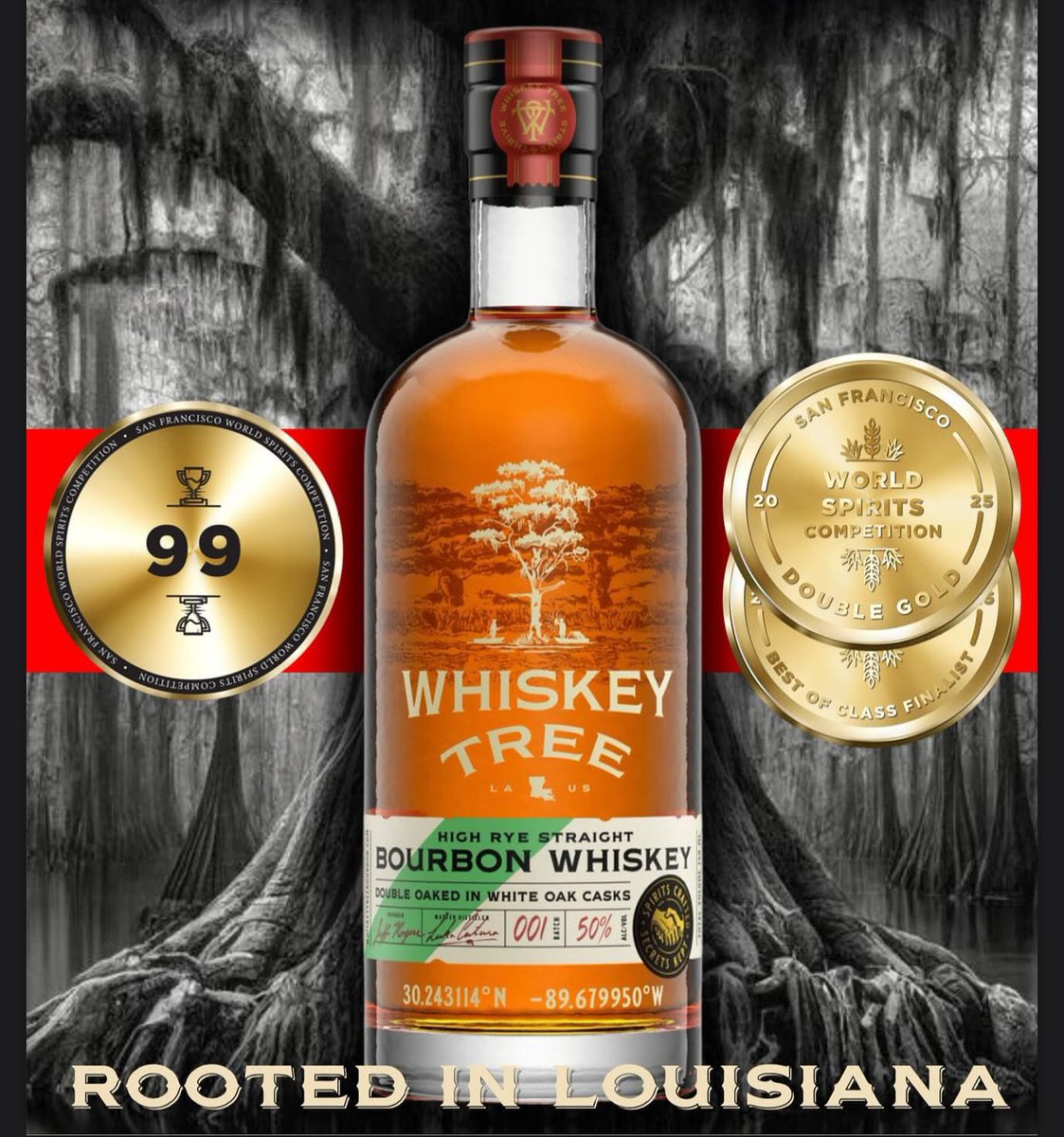 HUGE NEWS!! Our Whiskey Tree High Rye Bourbon won Double Gold and is a Best of Class finalist in the prestigious San Francisco World Spirits Competition!

forbes.com/sites/joemical…