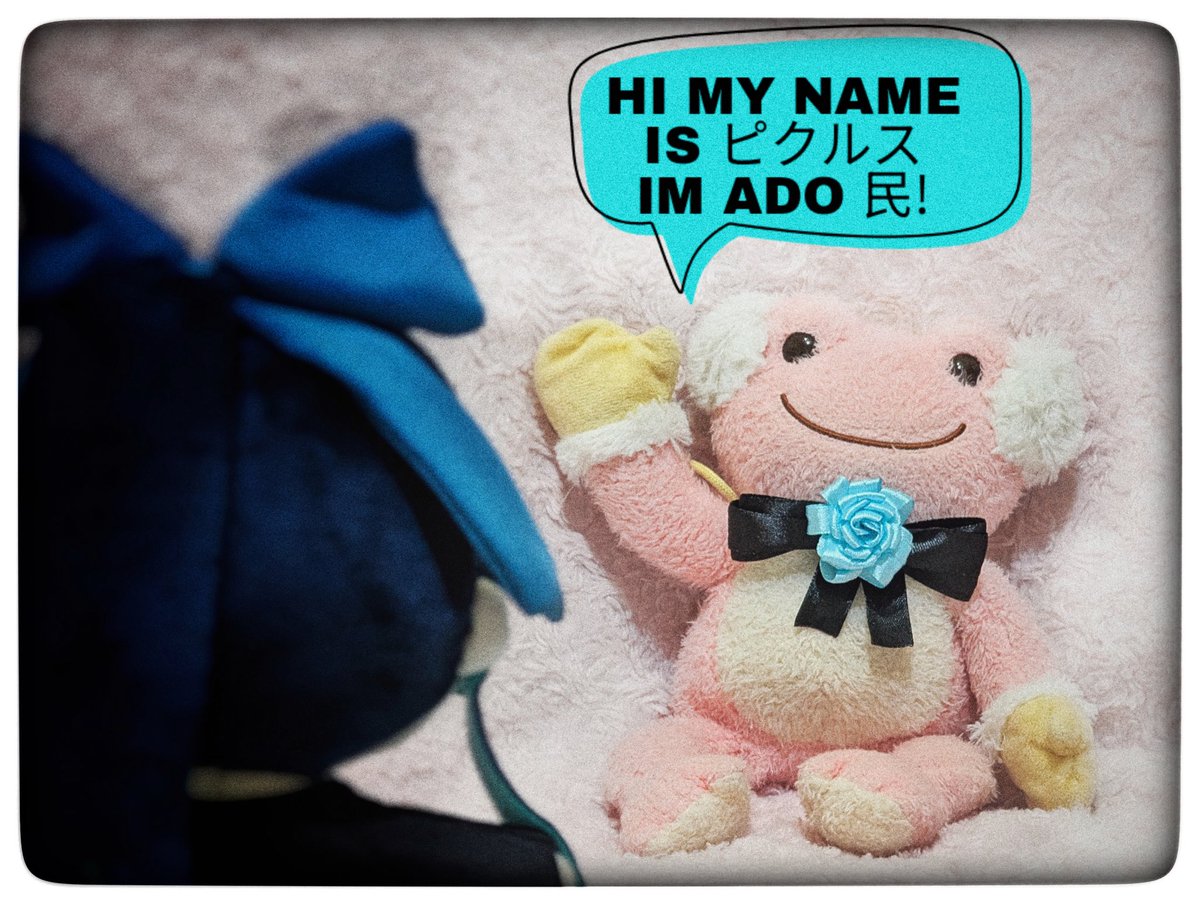 manatiww's tweet photo. New friendo

#Ado #かえるのピクルス https://t.co/4xfIHjwYQT