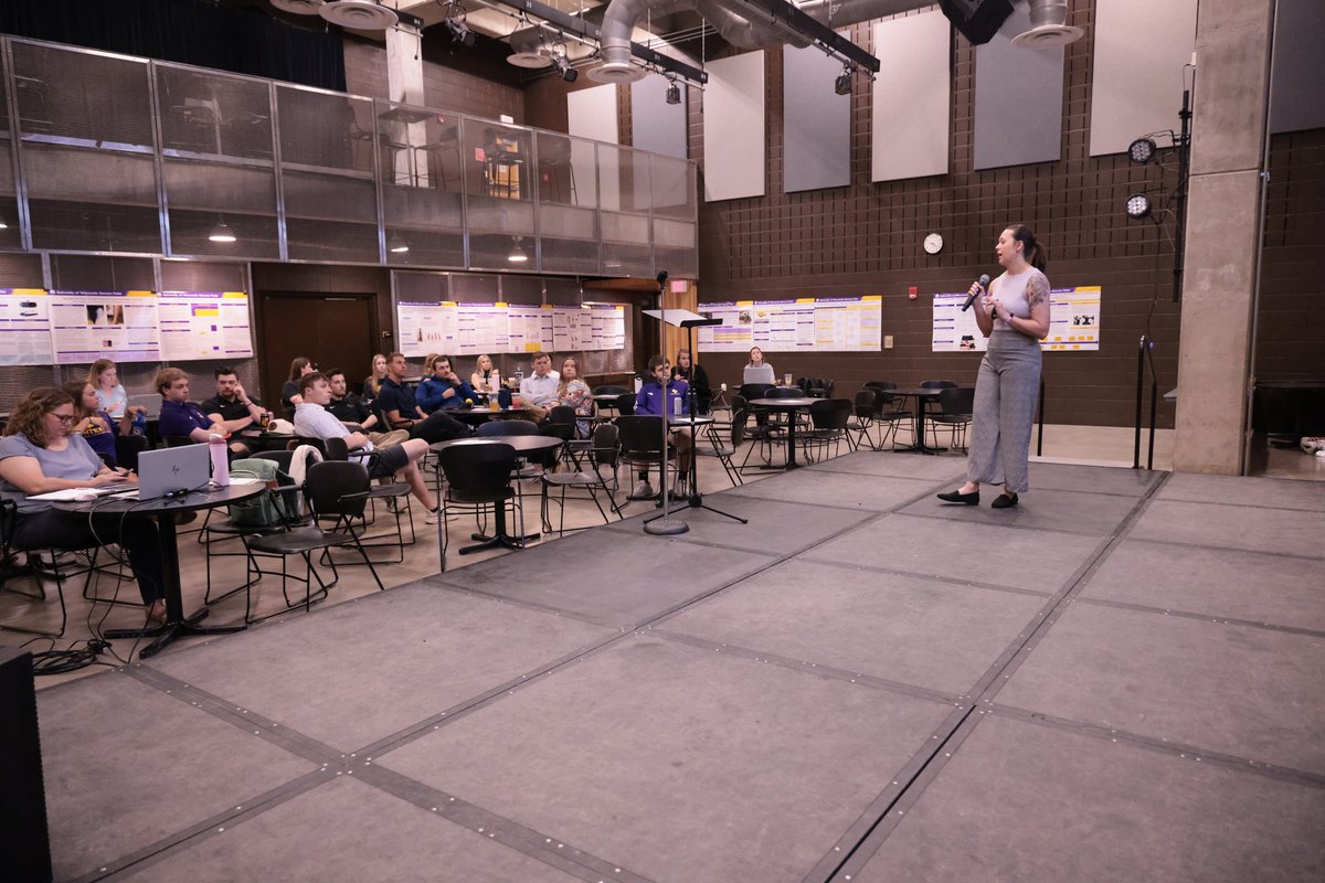 The Class of 2025 Master of Science in Athletic Training students at #UWSP concluded their second year of the program with capstone presentations May 16. Topics of research ranged from mental health and anxiety to concussions and rashes. bit.ly/3GYYYT3