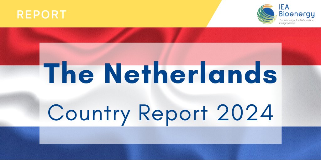 🌱 COUNTRY REPORT: Implementation of bioenergy in The Netherlands 🇳🇱  – 2024 update.

• Renewables represented 15.6% of final energy consumption in the Netherlands in 2022. Over 40% of renewable energy consumption was still derived from biomass.
• The Netherlands is a small and