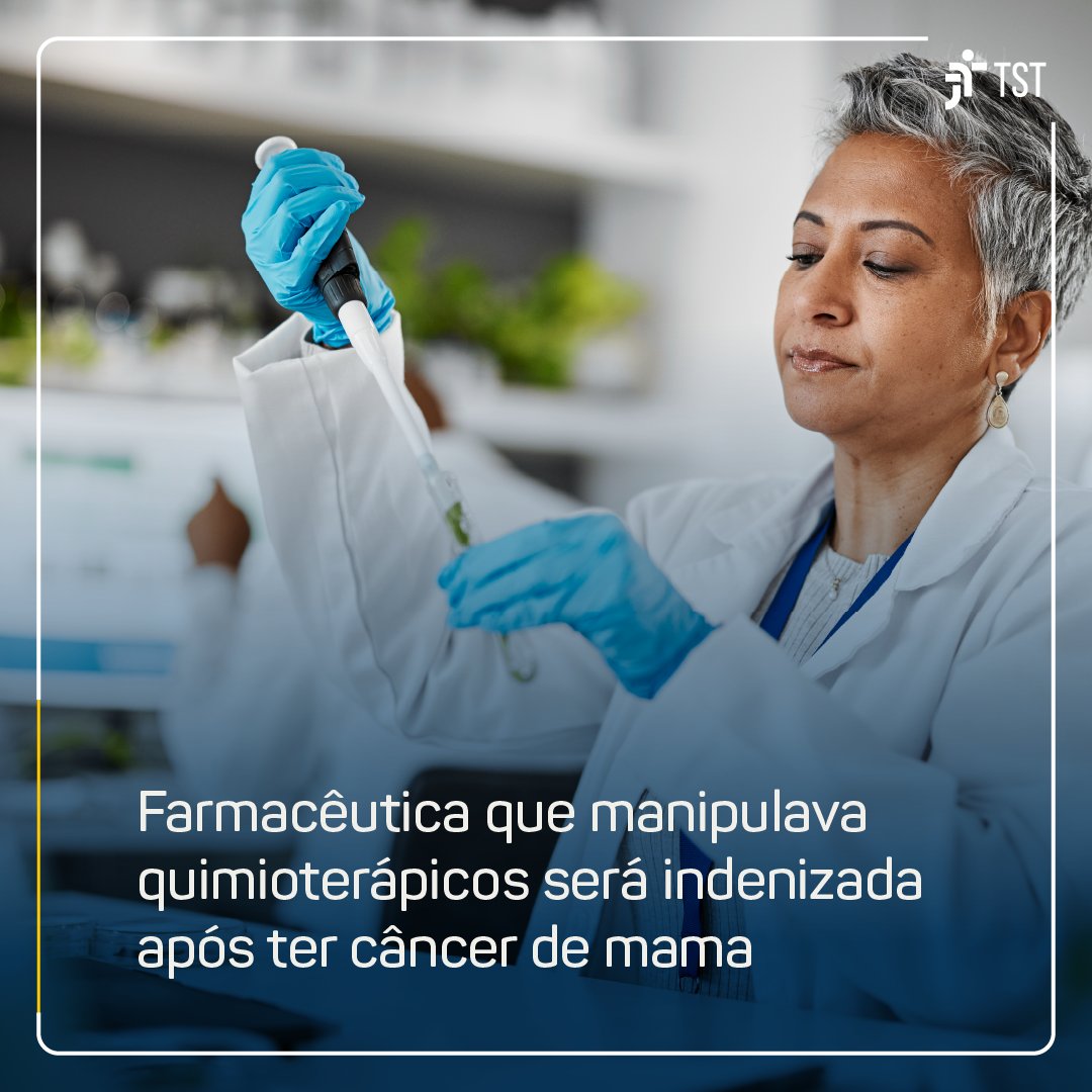 TST_Oficial's tweet photo. ⚖️O laudo pericial constatou que a instituição não era rigorosa com a segurança no laboratório, e isso pode ter contribuído para o câncer. Saiba mais: https://t.co/vyqvx8mNa0 https://t.co/31GRnQ65SR