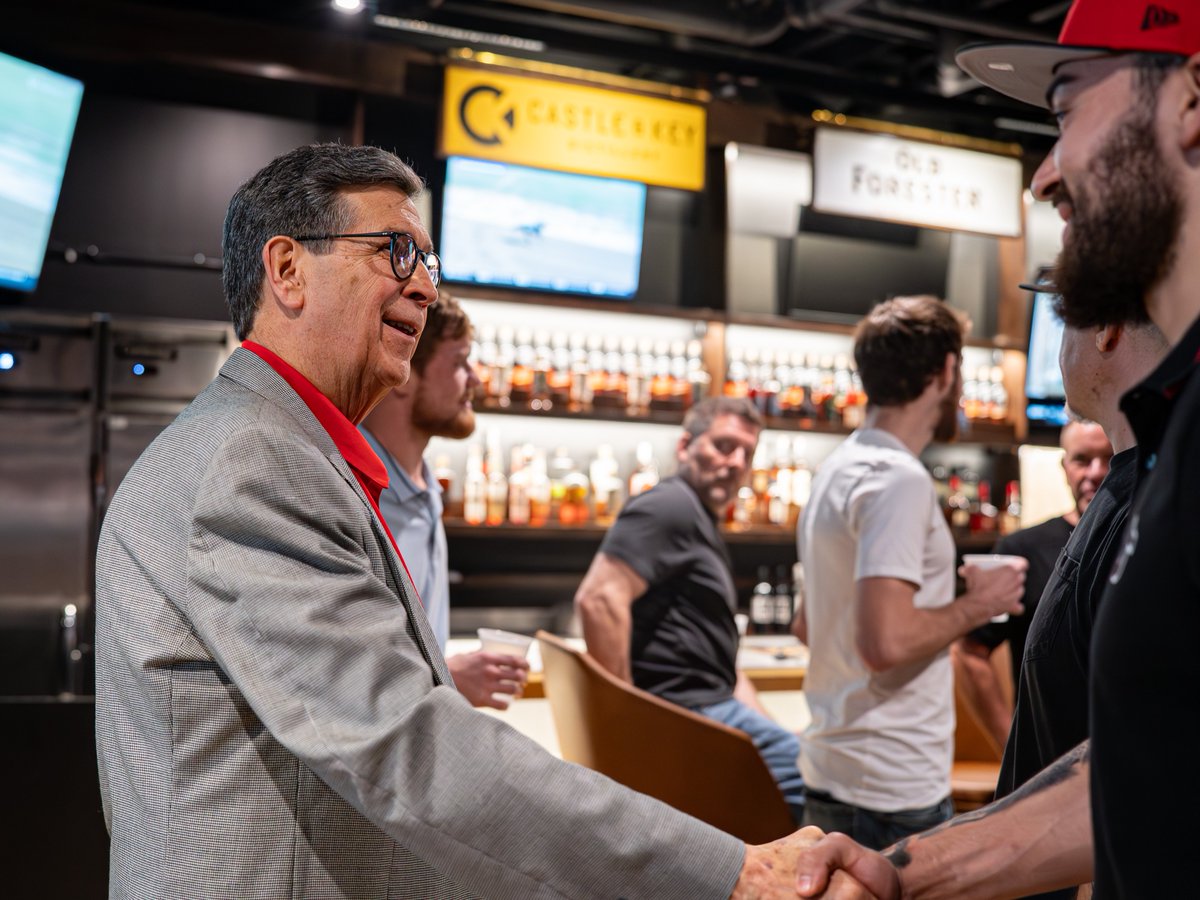 We're just under a month away from welcoming top-tier fighters and MMA fans to Freedom Hall for LFA 210! This week, our President &amp; CEO David S. Beck, and members of our team were thrilled to meet community leaders and local talent alongside LFA CEO Ed Soares.