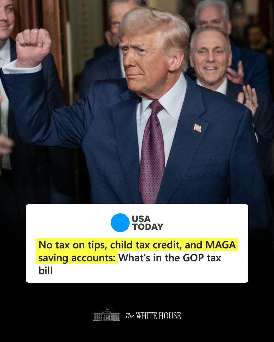 The White House tweet media