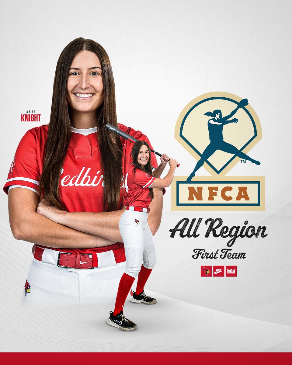 Illinois State Softball (@redbirdssb) on Twitter photo Big day for Abby Knight, who earned <a href="/NFCAorg/">National Fastpitch Coaches Association</a> All Midwest Region First Team honors in her final season with the Redbirds ‼️ Big day for Abby Knight, who earned <a href="/NFCAorg/">National Fastpitch Coaches Association</a> All Midwest Region First Team honors in her final season with the Redbirds ‼️