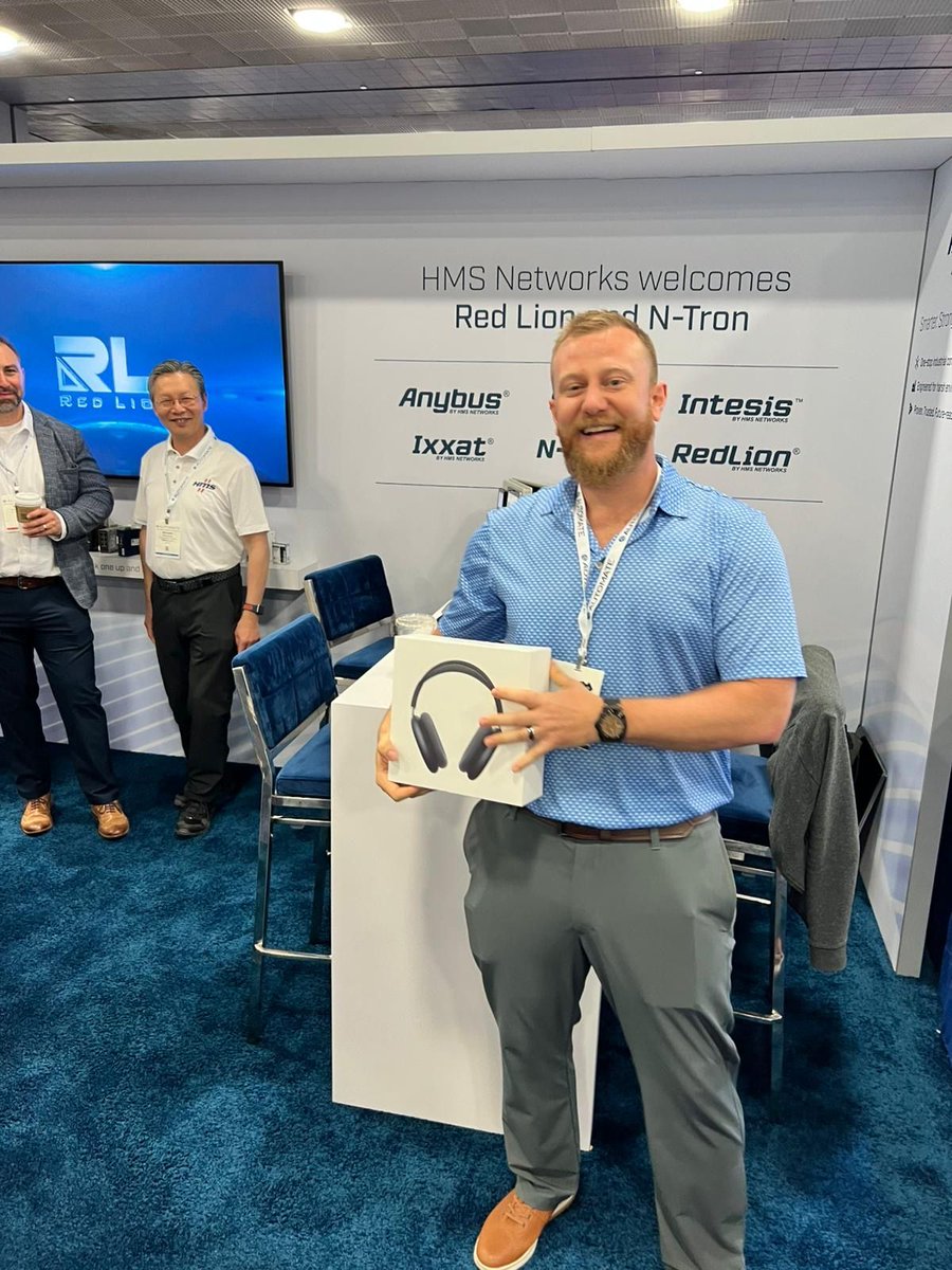 redlioncontrols's tweet photo. We have a winner at the Automate Show 2025!

A huge congratulations to Clint Wiles, for cracking the code and winning our headphone giveaway!

Didn’t get a chance to speak with the team? Reach out and book a meeting using this link: https://t.co/LqJiBWrZJm https://t.co/LgMBKQ9ZTW